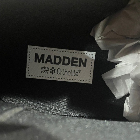 Steve Madden Men's Gray Maxxin Mid Height Chelsea Boot Boots, size 8.5 M - Picture 2 of 7